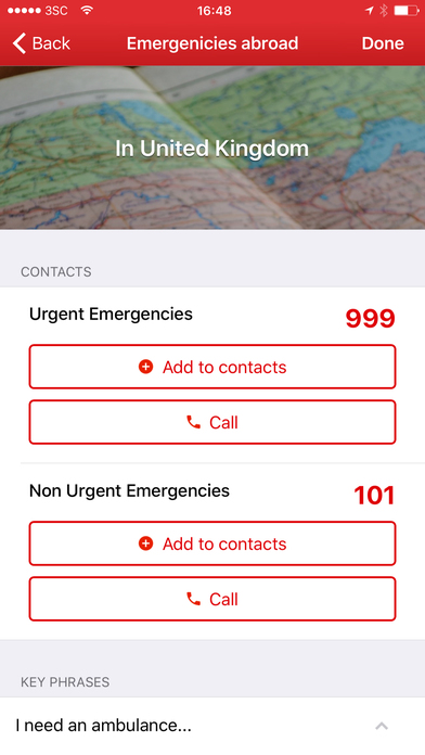 App Store Get help from a doctor or call the paramedics and ambulance if you need to!